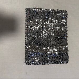 PINK Victoria's Secret Silver Tube Top